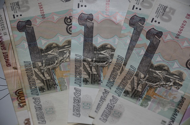 ruské bankovky – padesátky